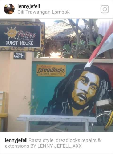 Fullesguesthouse Gili Trawangan Exterior photo